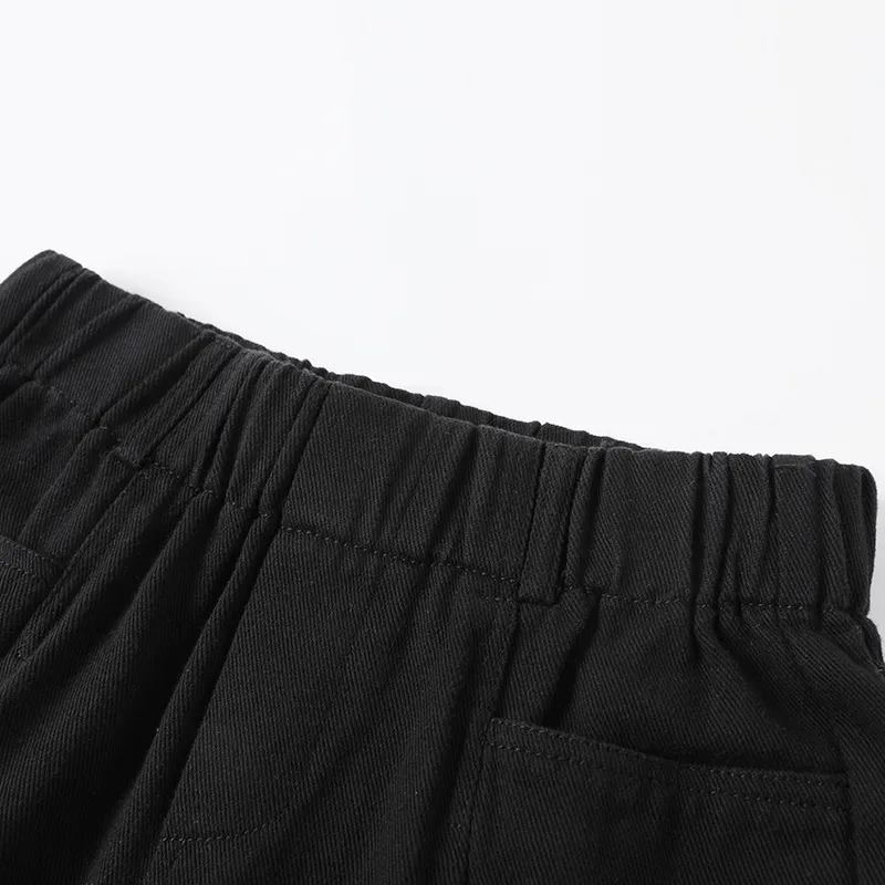 Aimilian Denim Shorts Women's Black-3