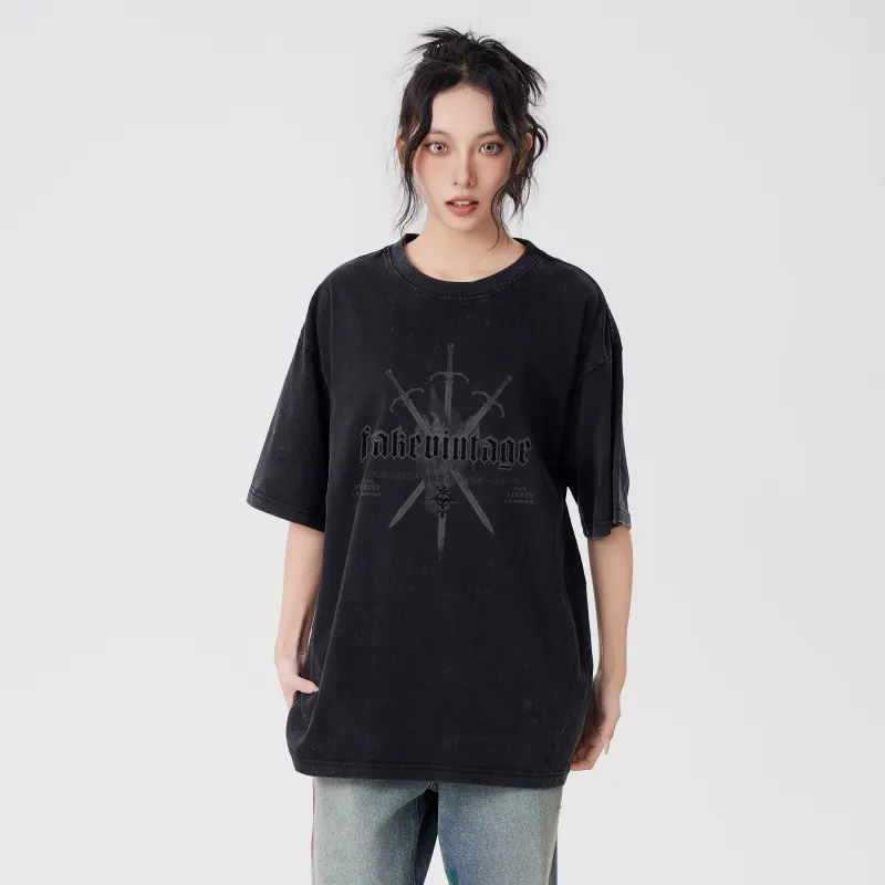 FAKE VINTAGE T Shirts Unisex-2