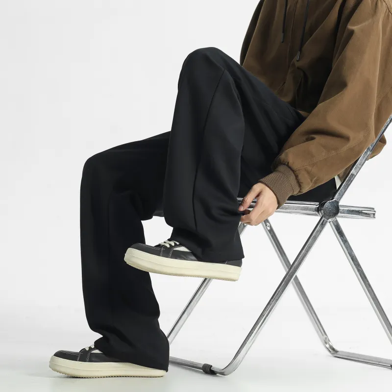 FAKE VINTAGE Knitted Sports Pants Unisex-3