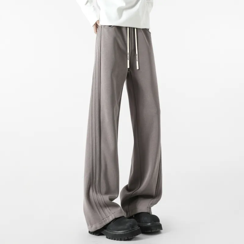 FAKE VINTAGE Knitted Sports Pants Unisex-11