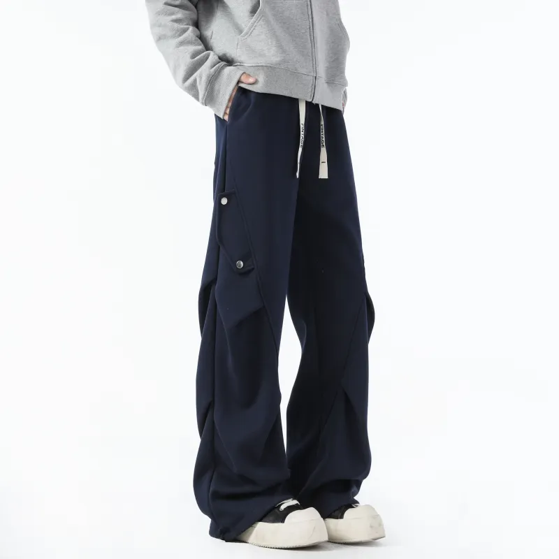 FAKE VINTAGE Knitted Sports Pants Unisex-19