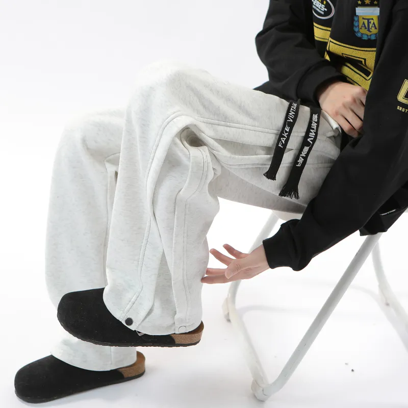 FAKE VINTAGE Casual Pants Unisex-5