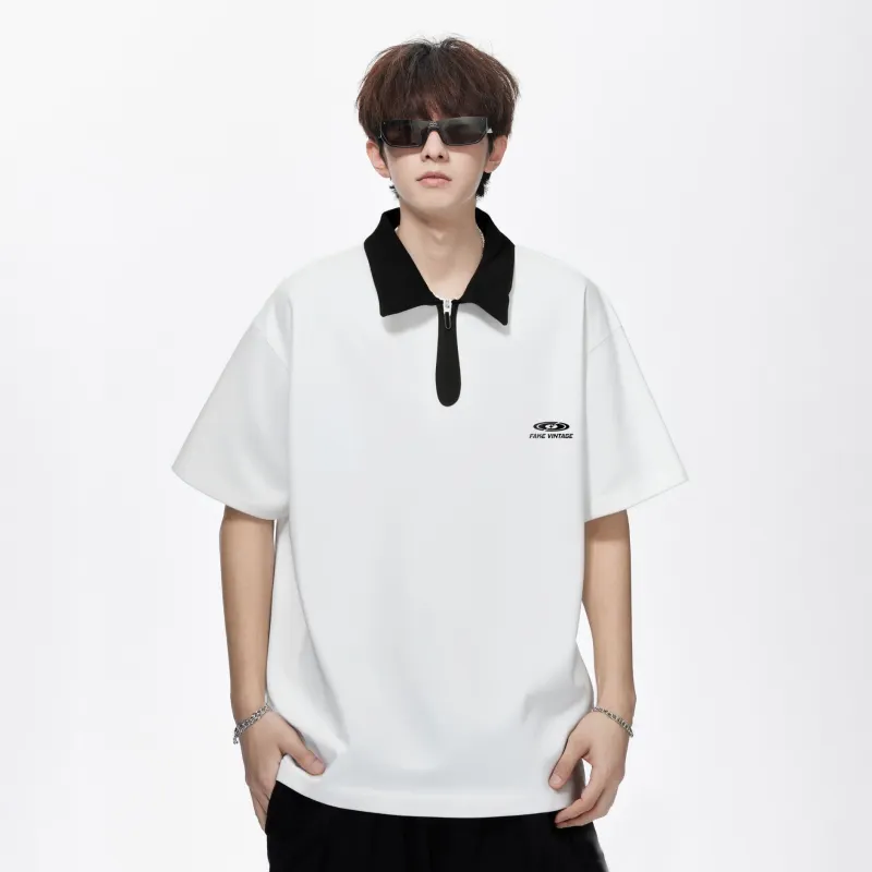 FAKE VINTAGE Polo Shirts Unisex-11