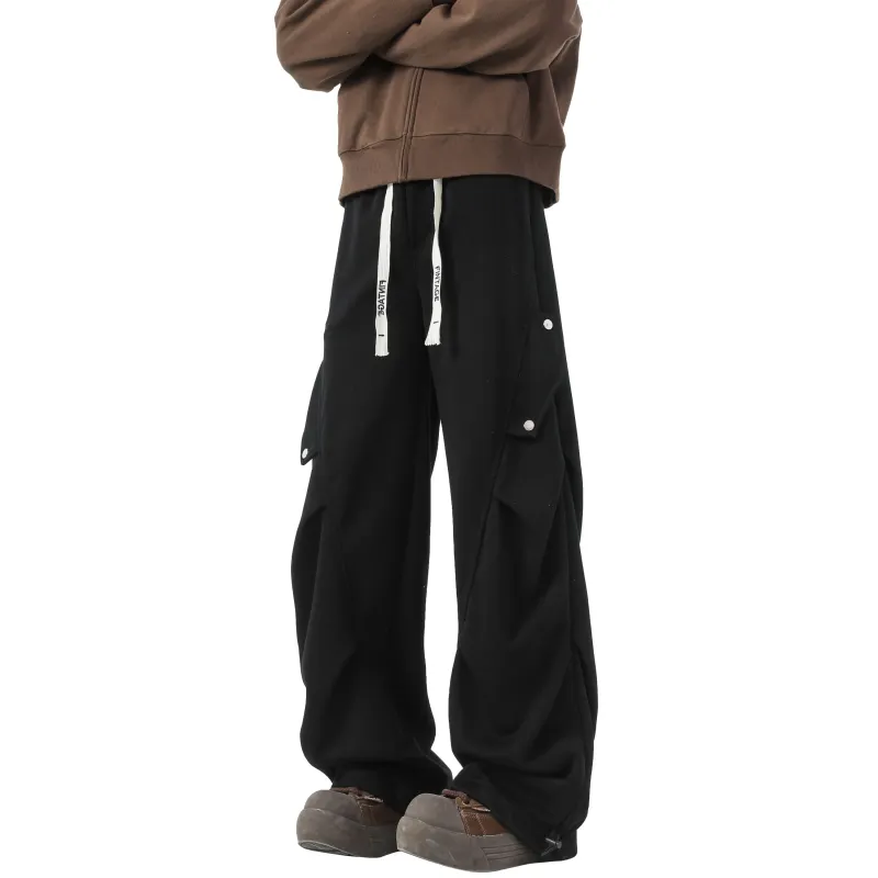 FAKE VINTAGE Knitted Sports Pants Unisex-3