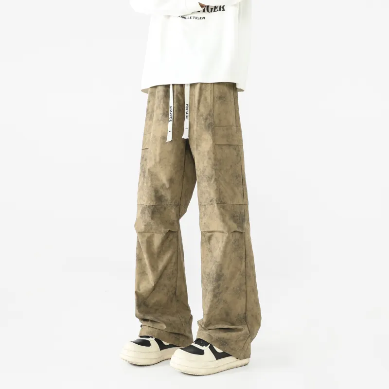 FAKE VINTAGE Casual Pants Unisex-13