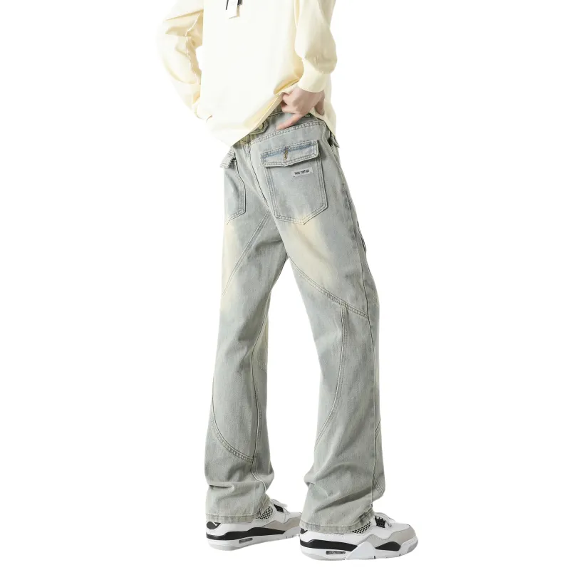 FAKE VINTAGE Jeans Unisex Blue-1