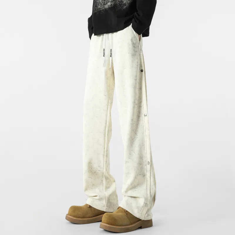 FAKE VINTAGE Knitted Sports Pants Unisex-8
