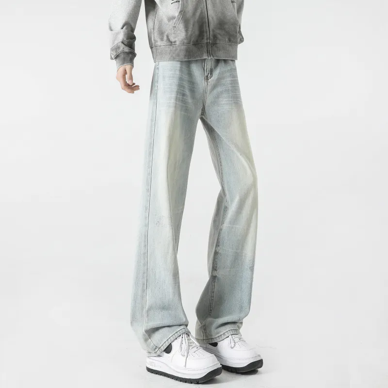FAKE VINTAGE Jeans Unisex Blue-4