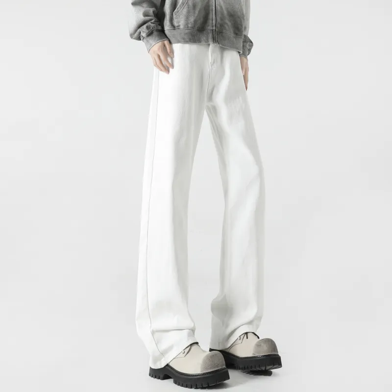 FAKE VINTAGE Jeans Unisex White-4