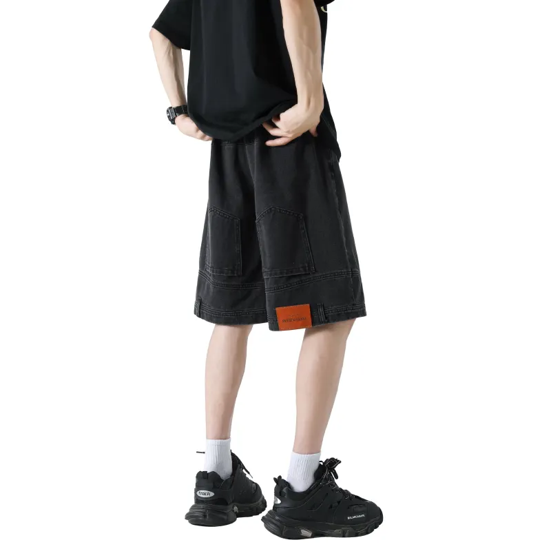 FAKE VINTAGE Denim Shorts Unisex-1