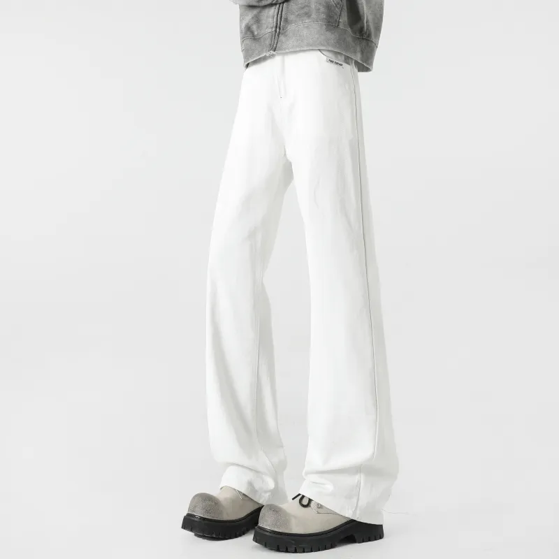 FAKE VINTAGE Jeans Unisex White-2