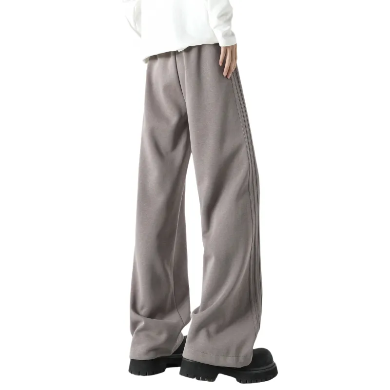 FAKE VINTAGE Knitted Sports Pants Unisex-7