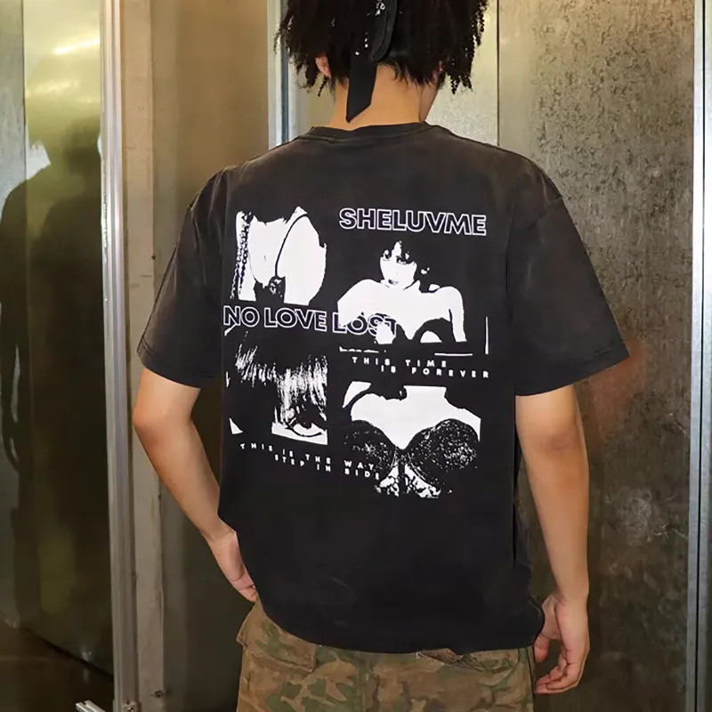 FAKE VINTAGE T Shirts Unisex Black-2