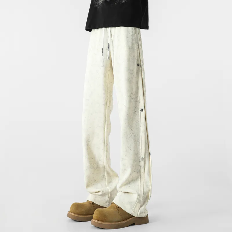 FAKE VINTAGE Knitted Sports Pants Unisex-7