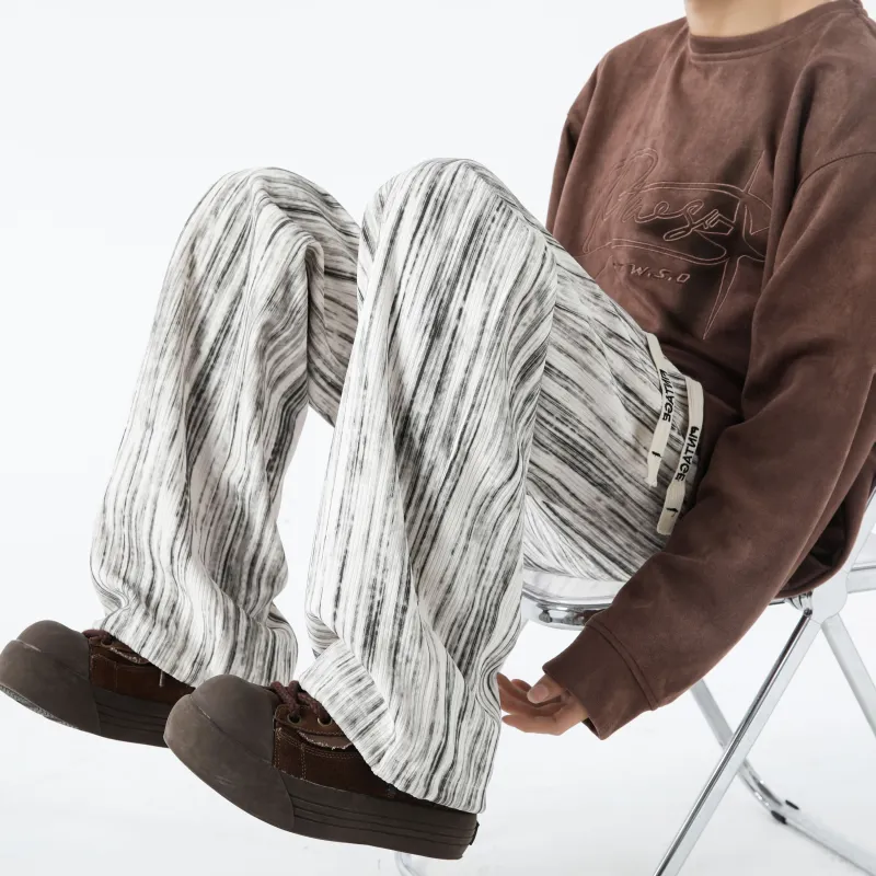 FAKE VINTAGE Knitted Sweatpants Unisex-6