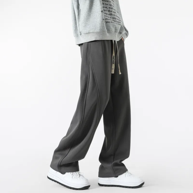 FAKE VINTAGE Knitted Sweatpants Unisex-41