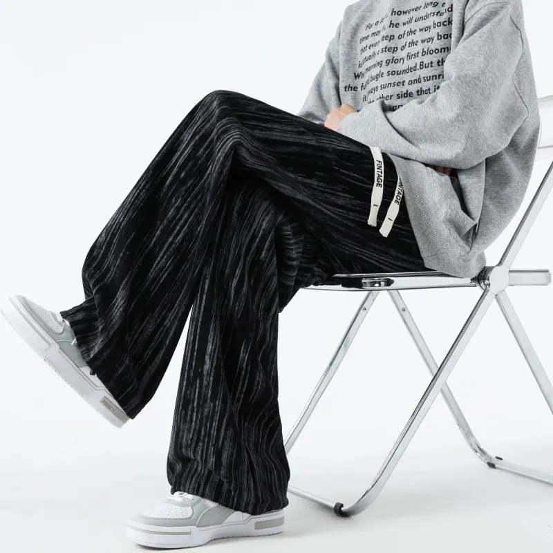 FAKE VINTAGE Knitted Sweatpants Unisex-13