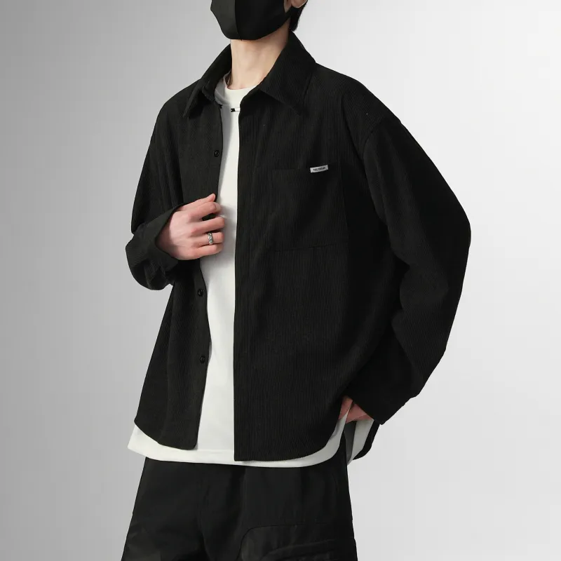 FAKE VINTAGE Shirt Unisex Black-4