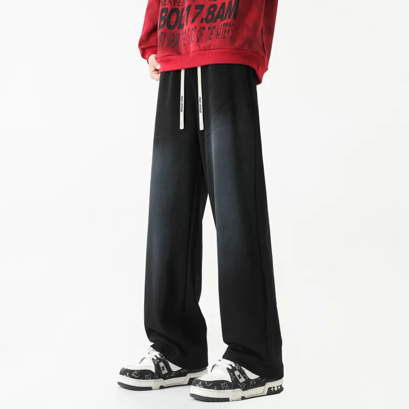 FAKE VINTAGE Knitted Sports Pants Unisex-2