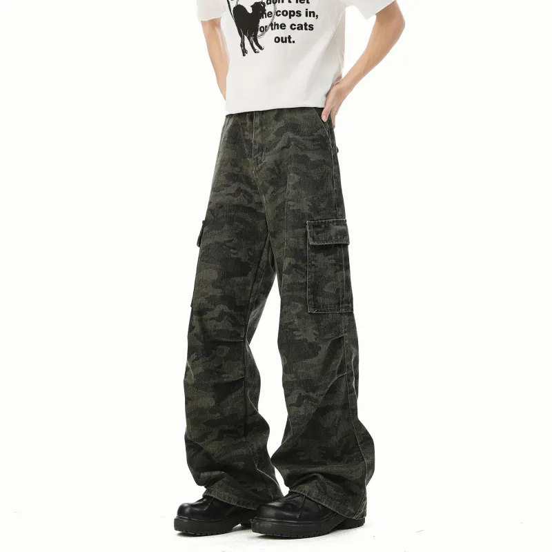 FAKE VINTAGE Casual Pants Unisex-3