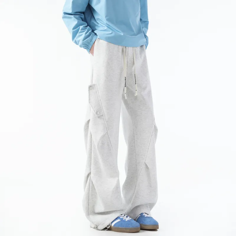 FAKE VINTAGE Knitted Sports Pants Unisex-26