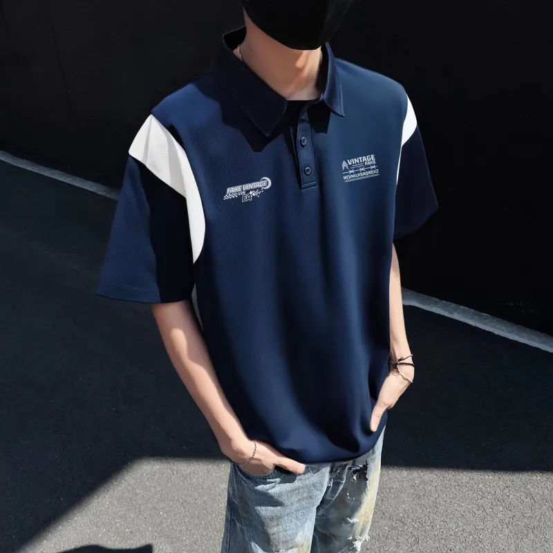 FAKE VINTAGE Polo Shirts Unisex-11