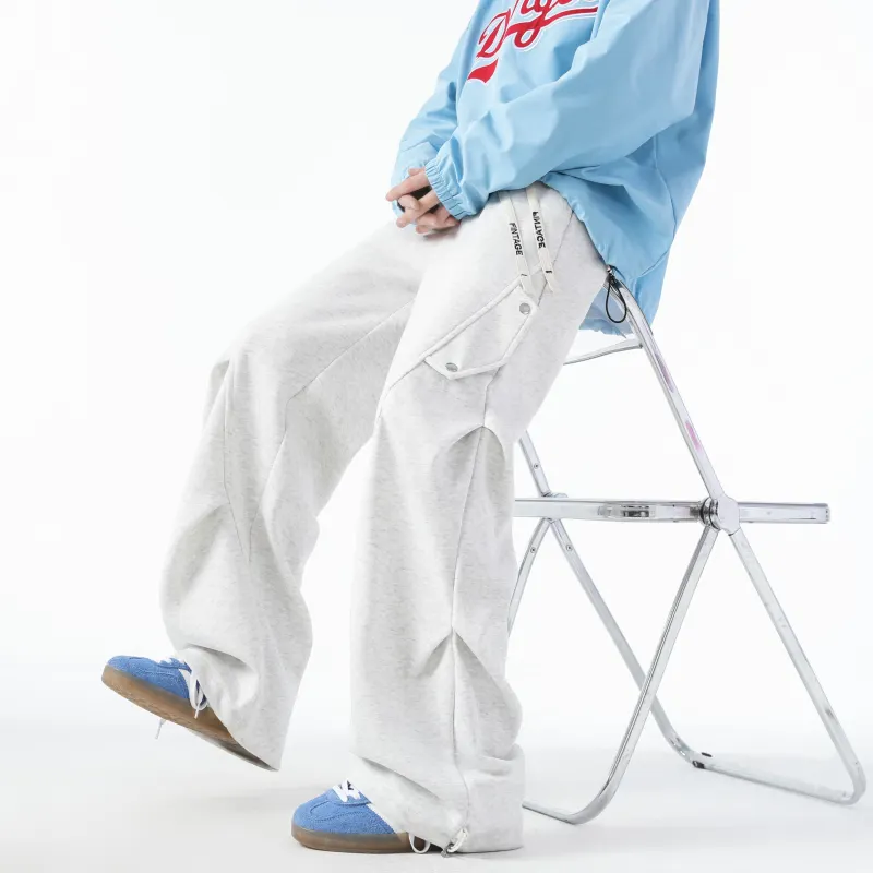 FAKE VINTAGE Knitted Sports Pants Unisex-28