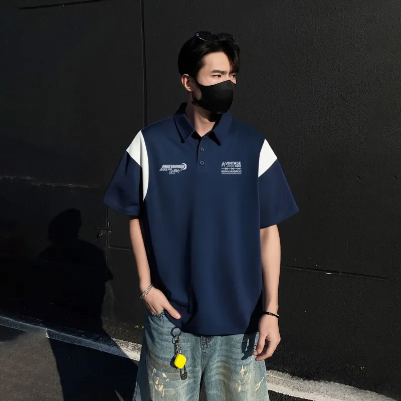 FAKE VINTAGE Polo Shirts Unisex-12