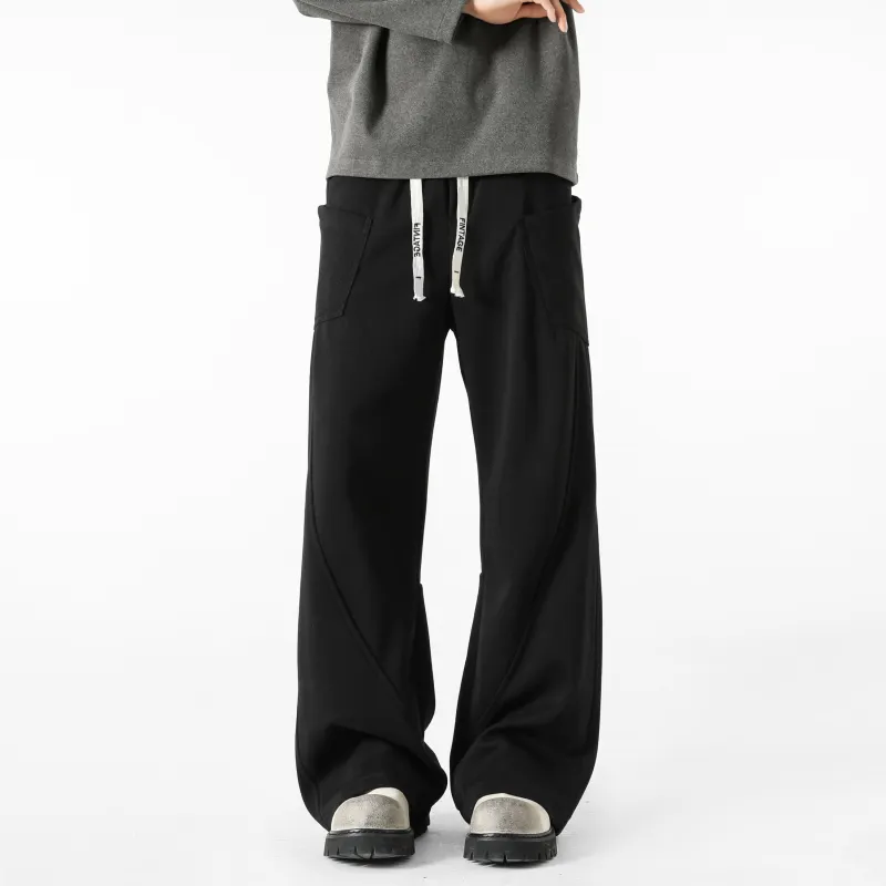 FAKE VINTAGE Knitted Sweatpants Unisex-4