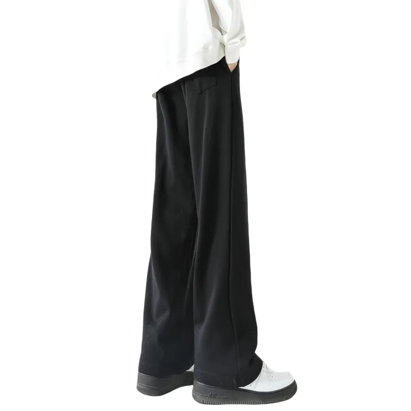 FAKE VINTAGE Knitted Sports Pants Unisex Dark Gray-6