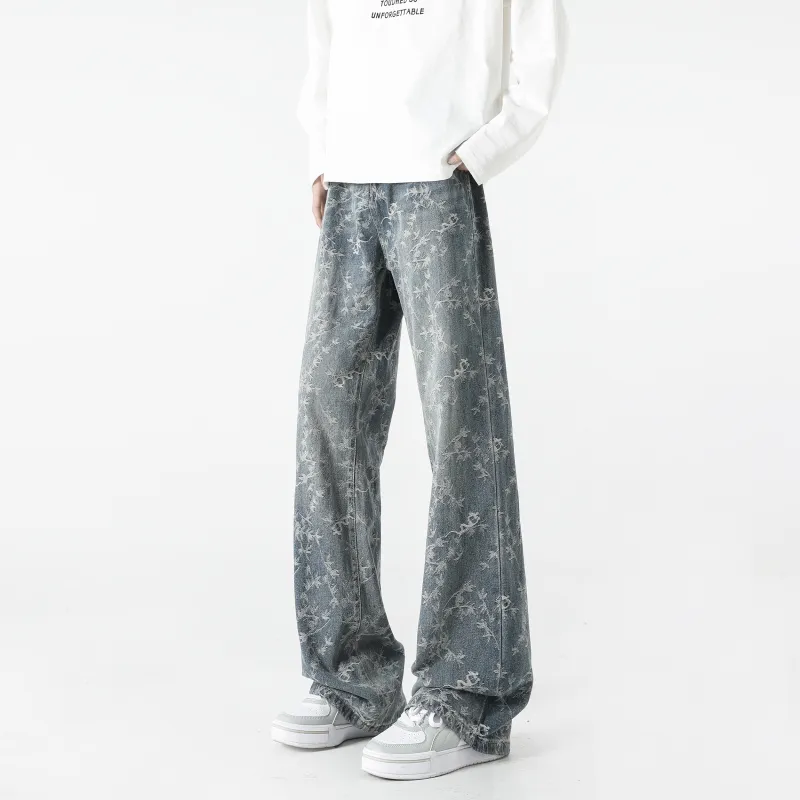FAKE VINTAGE Jeans Unisex Blue-2