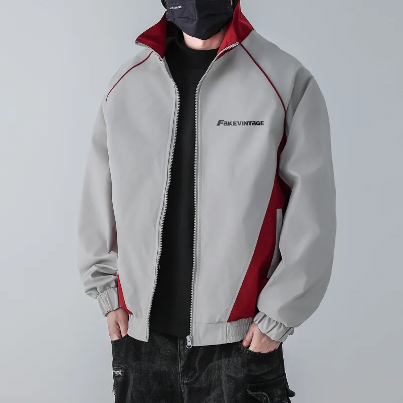 FAKE VINTAGE Jackets Unisex Apricot-3