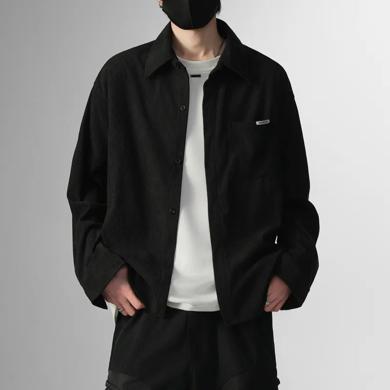 FAKE VINTAGE Shirt Unisex Black-3