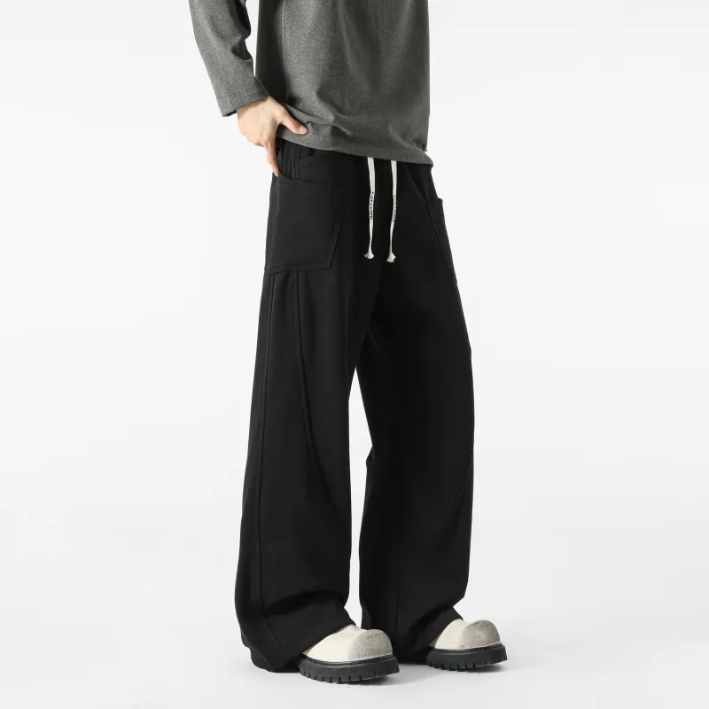 FAKE VINTAGE Knitted Sweatpants Unisex-5