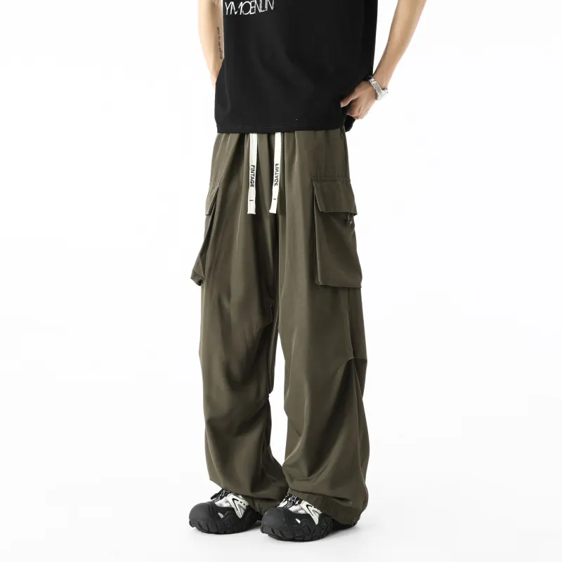 FAKE VINTAGE Casual Pants Unisex-23