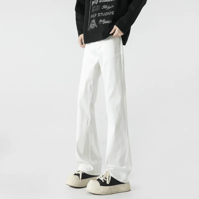 FAKE VINTAGE Jeans Unisex White-3