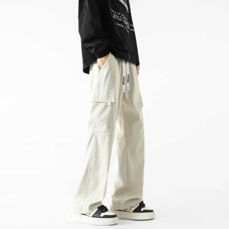 FAKE VINTAGE Casual Pants Unisex-19