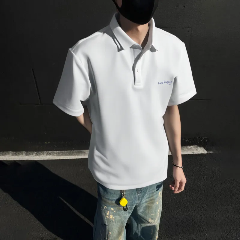 FAKE VINTAGE Polo Shirts Unisex-5