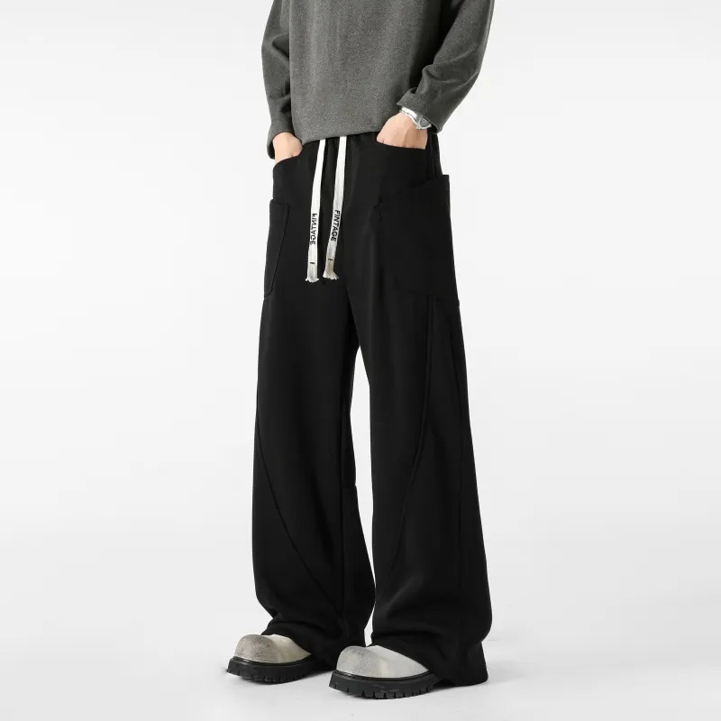 FAKE VINTAGE Knitted Sweatpants Unisex-2