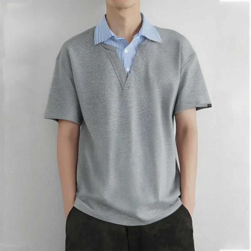 FAKE VINTAGE Polo Shirts Unisex-3
