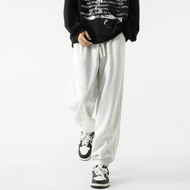 FAKE VINTAGE Knitted Sports Pants Unisex-2