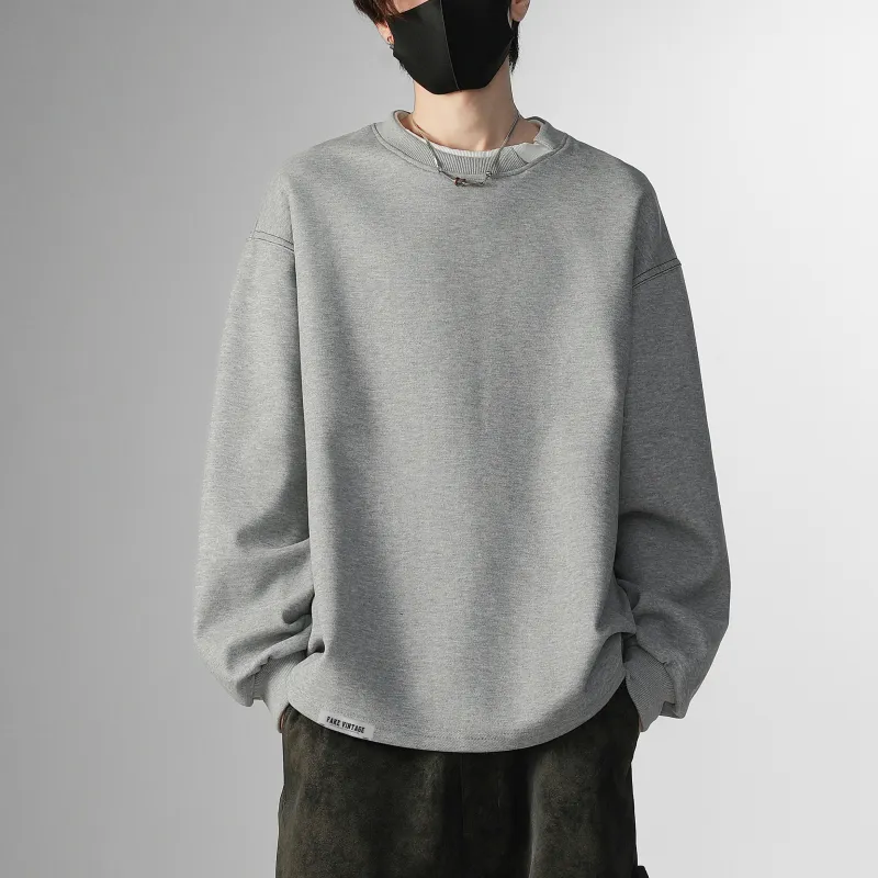FAKE VINTAGE Sweatshirts Unisex-7