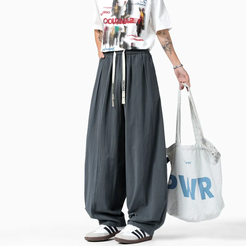 FAKE VINTAGE Casual Pants Unisex-23
