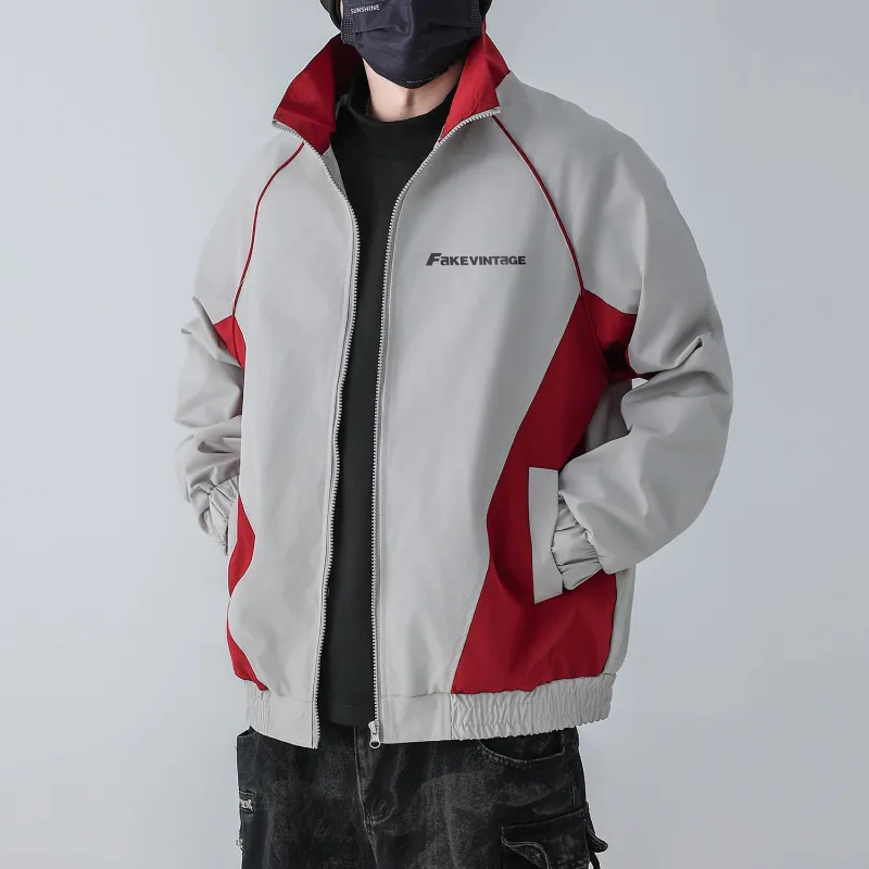 FAKE VINTAGE Jackets Unisex Apricot-1