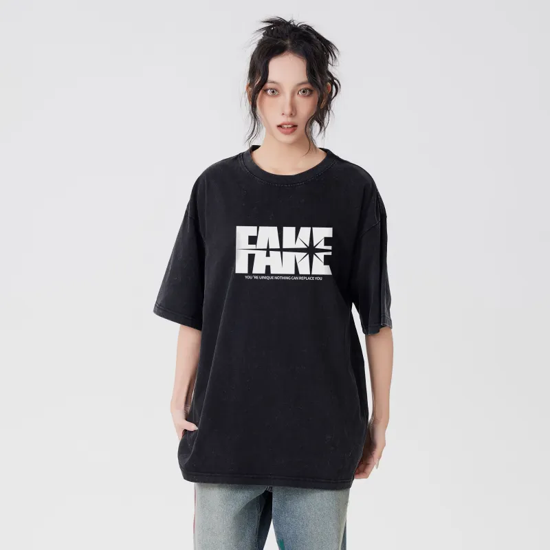 FAKE VINTAGE T Shirts Unisex-2