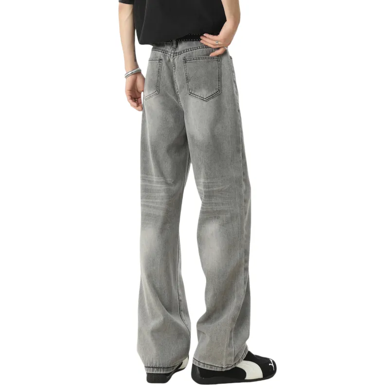 FAKE VINTAGE Jeans Unisex Dusty Gray-1