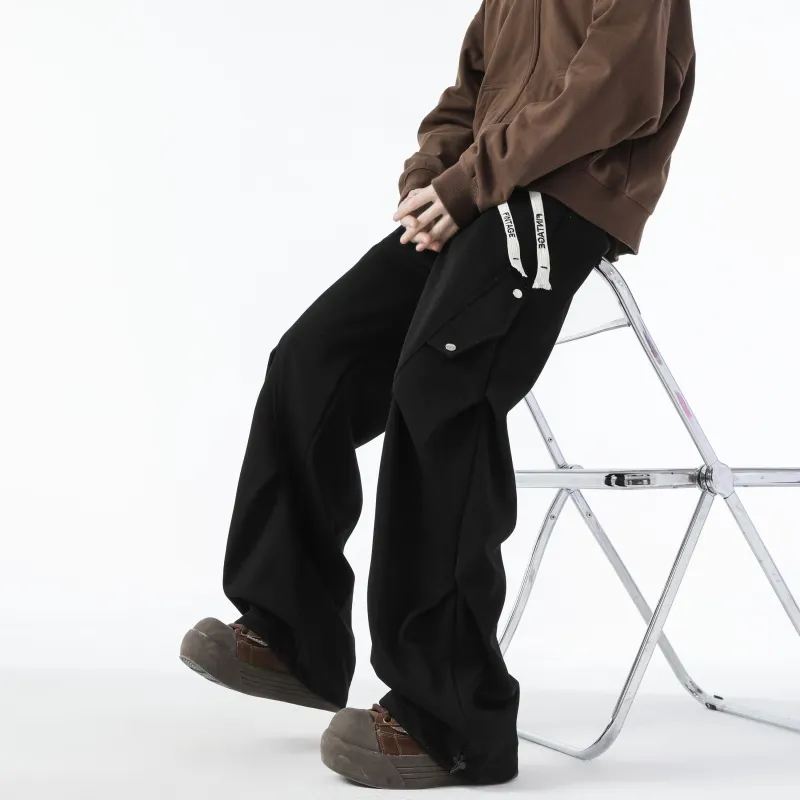 FAKE VINTAGE Knitted Sports Pants Unisex-7