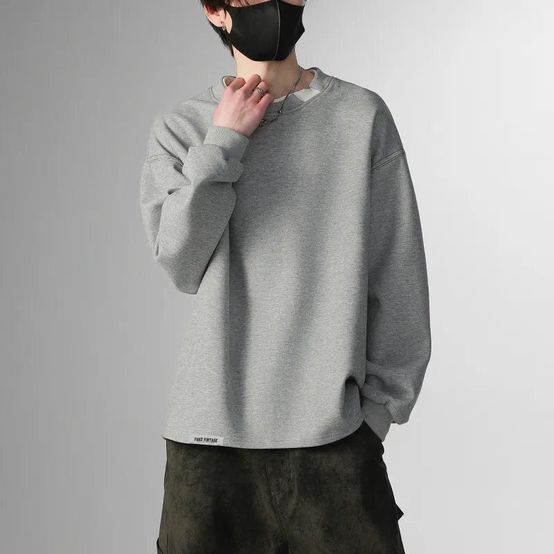 FAKE VINTAGE Sweatshirts Unisex-8