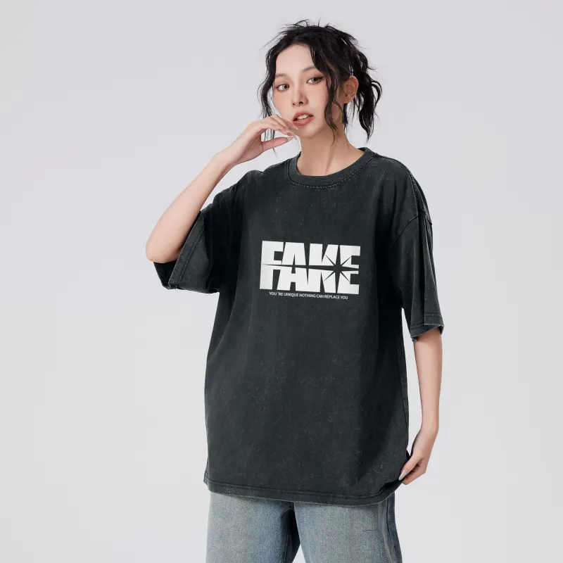 FAKE VINTAGE T Shirts Unisex-7