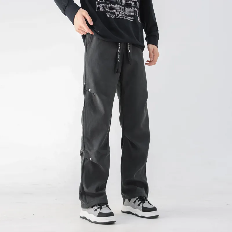 FAKE VINTAGE Casual Pants Unisex-3
